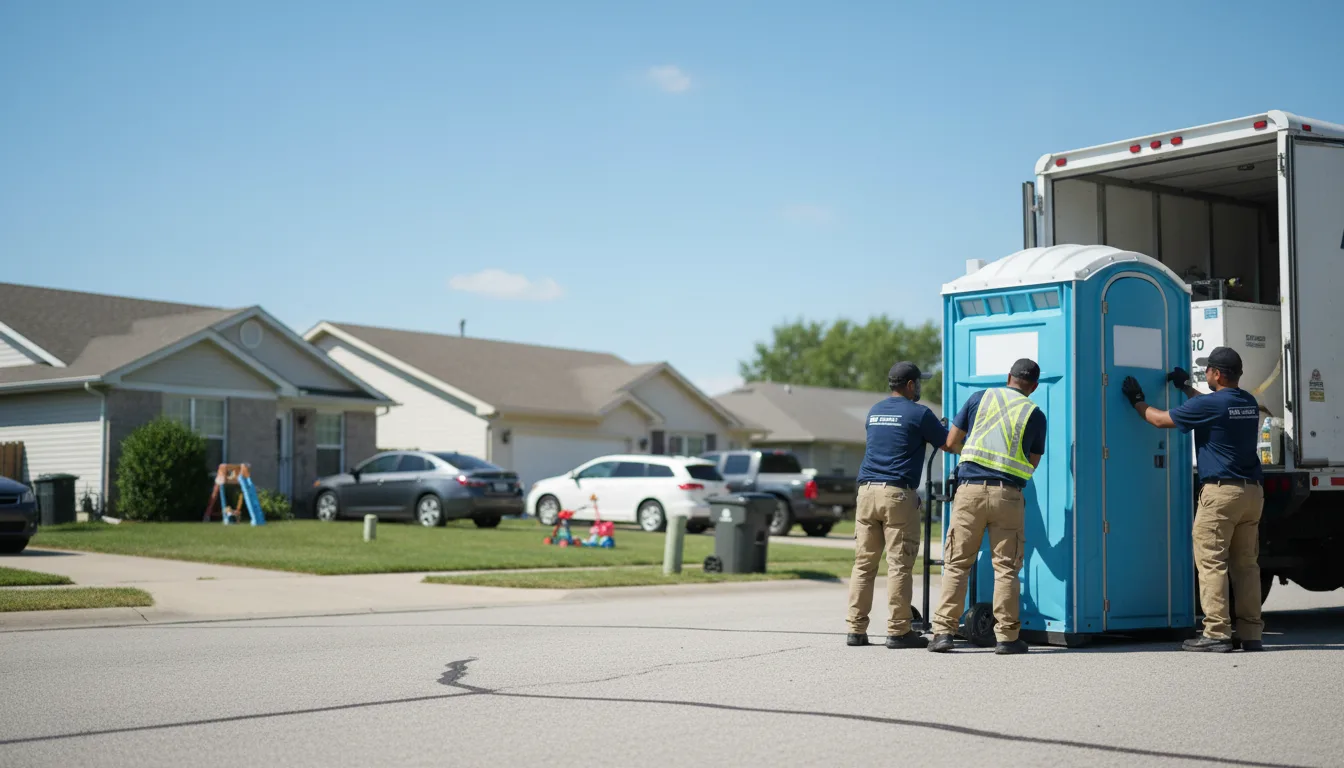 Standard Porta Potty Rentals in Mounds, IL near me